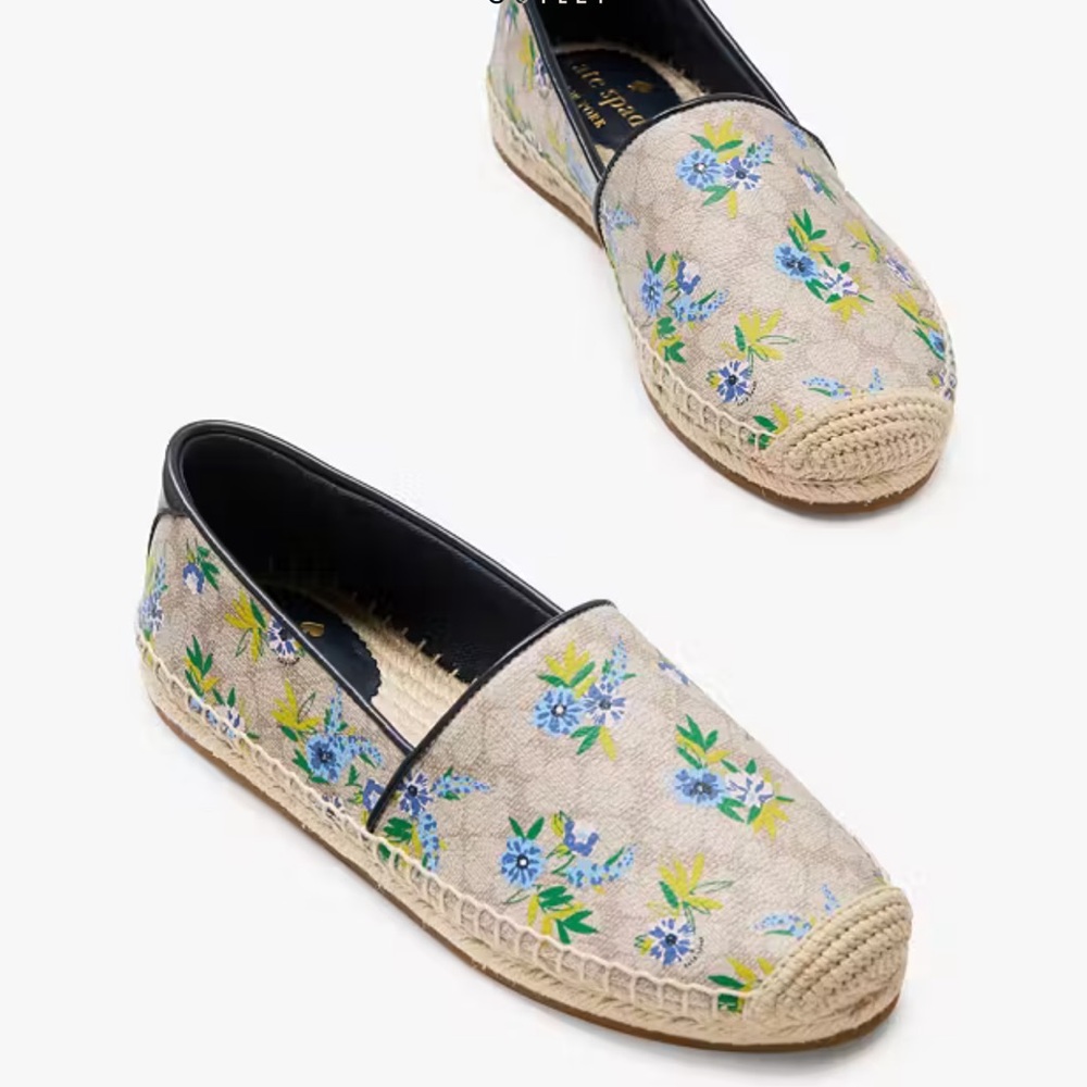 ⚜️♠️⚜️Kate Spade New York Gwen Espadrille Flats